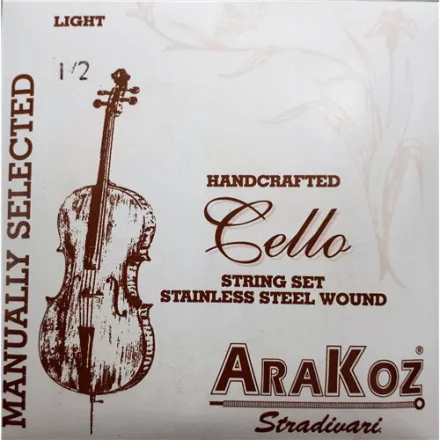 Arakoz csellóhúr light készlet 1/2