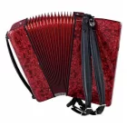 Startone Piano Accordion 72 Red MKII játék harmonika