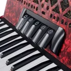 Startone Piano Accordion 72 Red MKII játék harmonika