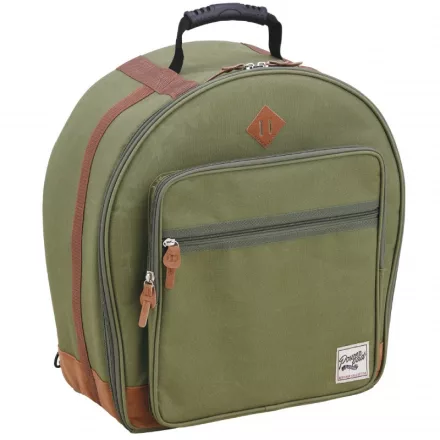 TAMA POWERPAD Designer Collection pergőtáska 14" x 6,5" - mohazöld