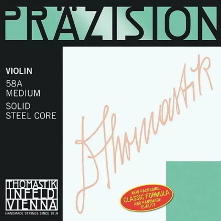 Thomastik Prazision hegedűhúr készlet/ 58A - Króm E-húr
