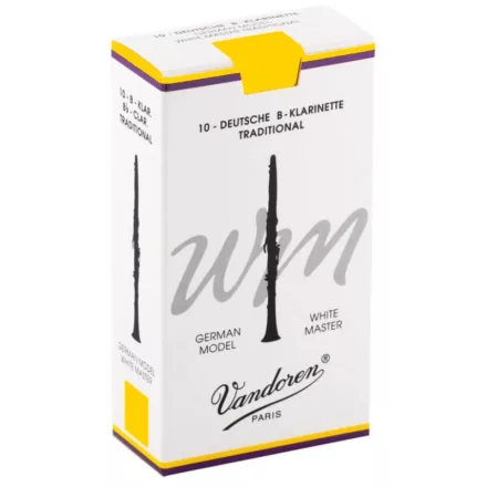 Vandoren White Master Traditional German B-klarinét nád - 5