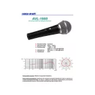 Jefe AVL-1900 dinamikus mikrofon