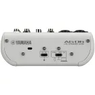 Yamaha AG06mkIIW live streaming keverő USB audió interface, fehér