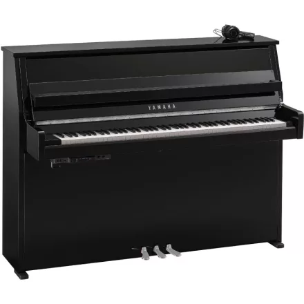 Yamaha B10 SC3 PEC Silent pianínó, magasfényű fekete, króm szerelék