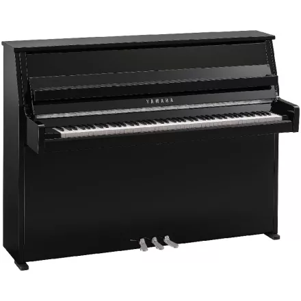 Yamaha B10 PEC pianínó, magasfényű fekete, króm szerelék
