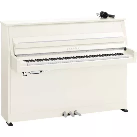   Yamaha B10 SC3 PWHC Silent pianínó, magasfényű fehér, króm szerelék