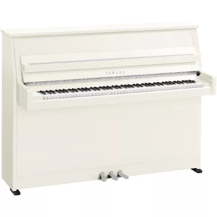 Yamaha B10 PWHC pianínó, magasfényű fehér, króm szerelék