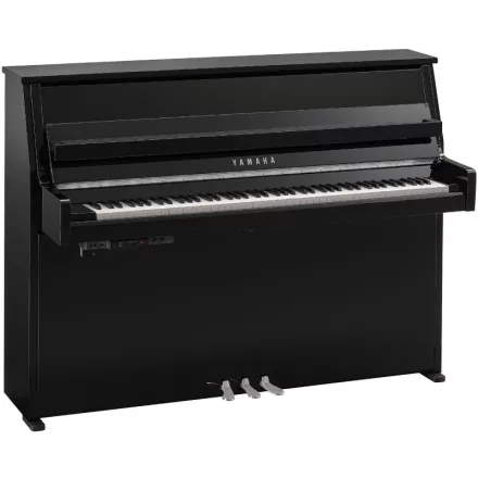 Yamaha B10 TC3 PEC TransAcoustic™ pianínó, magasfényű fekete, króm szerelék