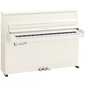   Yamaha B10 TC3 PWHC TransAcoustic™ pianínó, magasfényű fehér, króm szerelék
