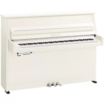 Yamaha B10 TC3 PWHC TransAcoustic™ pianínó, magasfényű fehér, króm szerelék