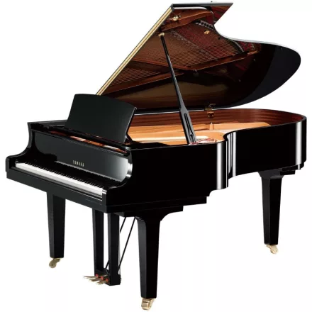 Yamaha C5X zongora, fekete magasfényű