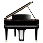 Yamaha C6X zongora, fekete magasfényű