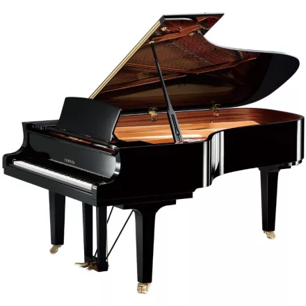 Yamaha C7X zongora, fekete magasfényű