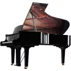 Yamaha C7X zongora, fekete magasfényű
