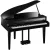 Yamaha CLP-865GP digitális zongora, magasfényű fekete
