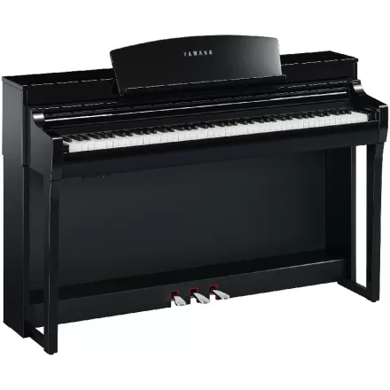 Yamaha CSP-255PE Clavinova digitális zongora, magasfényű fekete