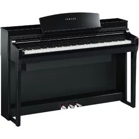   Yamaha CSP-275PE Clavinova digitális zongora, magasfényű fekete