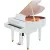 Yamaha DGB1K Enspire Disklavier zongora, önjátszó, fehér magasfényű
