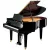 Yamaha DGC2 Enspire Disklavier zongora, fekete magasfényű