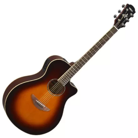 Yamaha APX600-OVS elektro-akusztikus gitár, Old Violin Sunburst