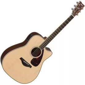 Yamaha FGX830C-NT elektro-akusztikus gitár, natúr