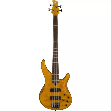 Yamaha TRBX604FM elektromos basszusgitár, Matte Amber