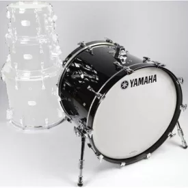   Yamaha AMB2016-SOB Absolute Maple Hybrid, lábdob, Solid Black