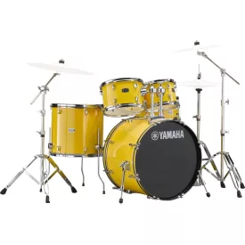   Yamaha Rydeen dobszerelés, állványzattal, cinek nélkül, Mellow Yellow - RDP2F5