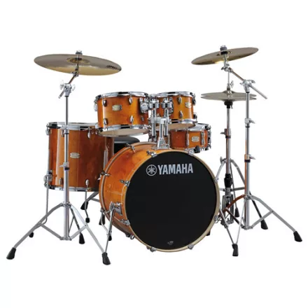 Yamaha SBP0F5 Stage Custom Birch dobszerelés, Honey Amber, HW-780 állvánnyal