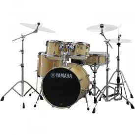  Yamaha SBP0F5 Stage Custom Birch dobszerelés, Natural Wood, HW-680 állvánnyal