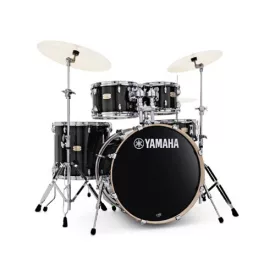  Yamaha SBP2F5 Stage Custom Birch dobszerelés, Raven Black, HW780 állványzattal