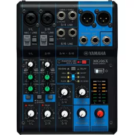 Yamaha MG06X - 6 csatornás effektes keverő