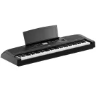 Yamaha DGX-670 digitális zongora, fekete