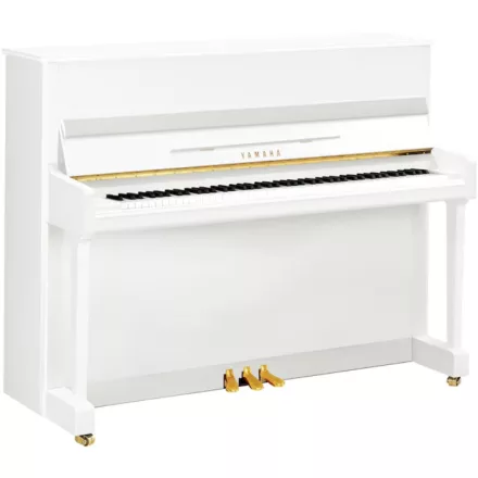Yamaha P116 PPWH pianínó, fehér magasfényű