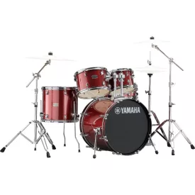   Yamaha Rydeen dobszerelés, állványzattal, cinek nélkül, Burgundy Glitter - RDP0F5