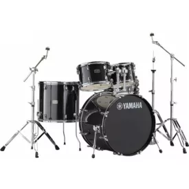   Yamaha Rydeen dobszerelés, állványzattal, cinek nélkül, Black Glitter - RDP0F5