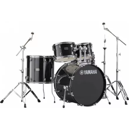 Yamaha Rydeen dobszerelés, állványzattal, cinek nélkül, Black Glitter - RDP0F5