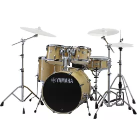   Yamaha SBP2F5 Stage Custom Birch dobszerelés, Natural Wood, HW780 állványzattal