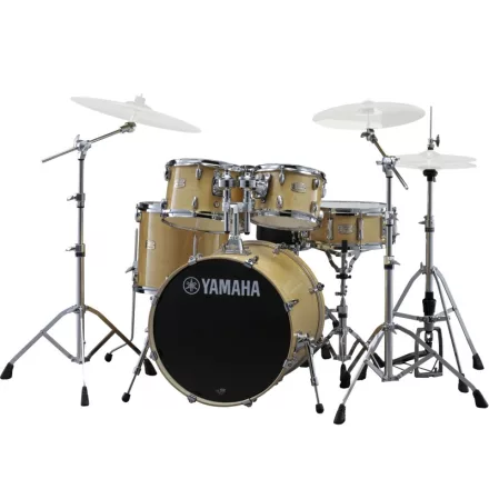 Yamaha SBP2F5 Stage Custom Birch dobszerelés, Natural Wood, HW780 állványzattal